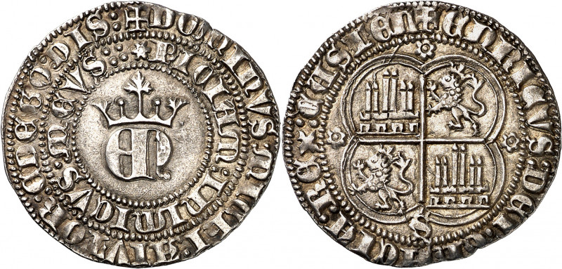 Enrique II (1369-1379). Sevilla. Real. (Imperatrix E2:22.28, mismo ejemplar) (AB...