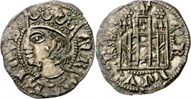 Enrique II (1369-1379). Toledo. Cornado. (Imperatrix E2:28.10, mismo ejemplar) (AB. 492.3 var) (V.Q. 5719, mismo ejemplar). Atractiva. Rara. 0,78 g. E...