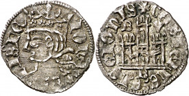 Juan I (1379-1390). Burgos. Cornado. (Imperatrix J1:7.5, mismo ejemplar) (AB. 566.1). Atractiva. 0,81 g. MBC+/EBC-.