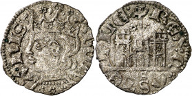 Juan I (1379-1390). Sevilla. Cornado. (Imperatrix J1:7.22, mismo ejemplar) (AB. 573 var). 0,80 g. MBC+.