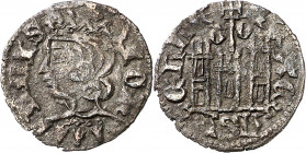 Juan I (1379-1390). Toledo. Cornado. (Imperatrix J1:7.33) (AB. 574, como ¿Toro?). Escasa. 0,92 g. MBC+/MBC.