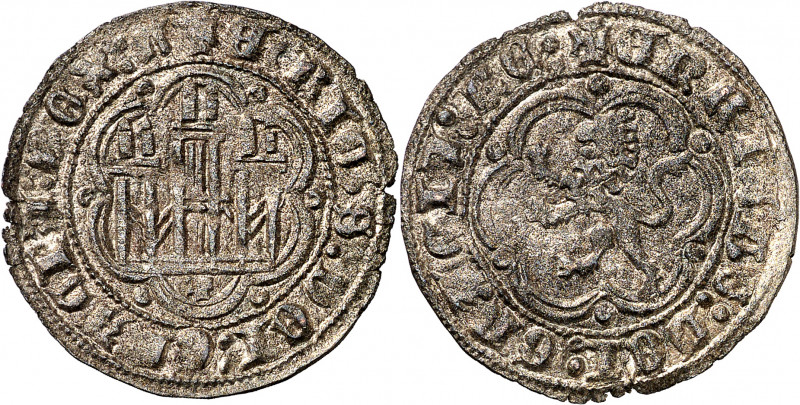 Enrique III (1390-1406). Toledo. Blanca. (Imperatrix E3:1.20, mismo ejemplar) (A...