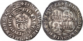 Enrique III (1390-1406). Sevilla. Real. (Imperatrix E3:5.18, mismo ejemplar) (AB. 585.1). Bella. 3,36 g. EBC/EBC+.