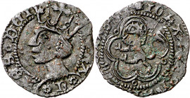 Juan II (1406-1454). Burgos. Cornado. (Imperatrix J2:3.4) (AB. 635). 0,78 g. MBC+.