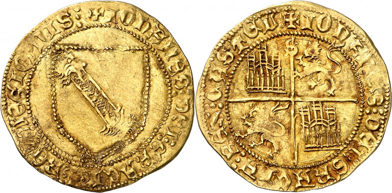 Juan II (1406-1454). Sevilla. Dobla de la banda. (Imperatrix J2:7.24, mismo ejem...