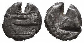 GREEK, Cut coin AR Stater.

Weight: 3,2 gr
Diameter: 12,3 mm
