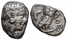 Attica, Athens AR Tetradrachm. Circa 400/390-353 BC.

Weight: 16,9 gr
Diameter: 25,2 mm