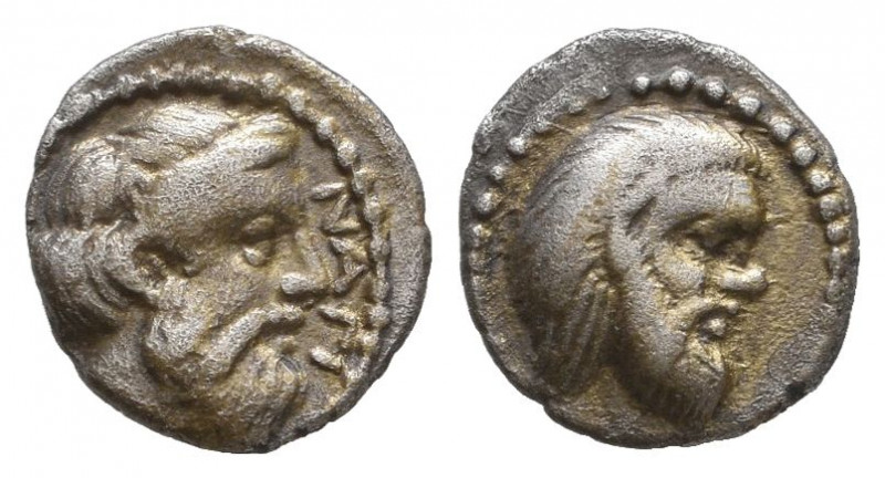 Greek
CILICIA. Nagidos (4th century BC) AR Obol.

Weight: 0,6 gr
Diameter: 9...
