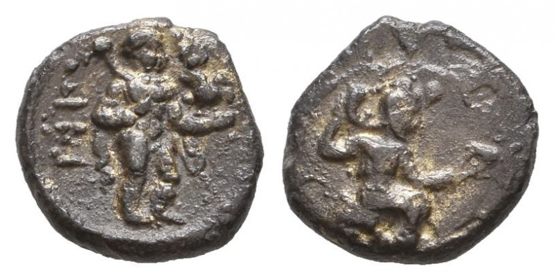 CILICIA, Tarsos. Tribazos, Satrap of Lydia. Circa 386-380.

Weight: 0,7 gr
Di...