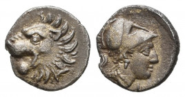 Pamphylia, Side. Ca. 3rd-2nd century B.C. AR obol.

Weight: 0,7 gr
Diameter: 9,9 mm