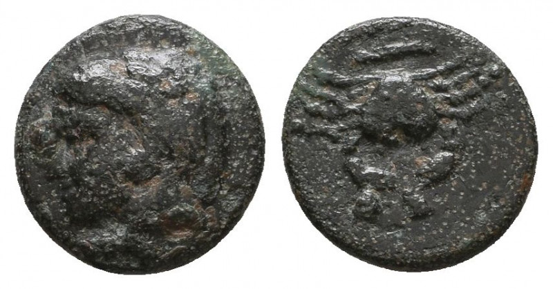 Greek Coins
CARIA. Kos. Ae (Circa 4th century BC). Ae.

Weight: 
Diameter: