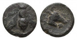 IONIA, Ephesos. Circa 200-190 BC. Æ.

Weight: 0,5 gr
Diameter: 7,7 mm