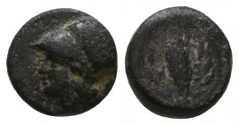 Greek Coins AE.

Weight: 1,4 gr
Diameter: 9,7 mm