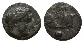 Greek Coins AE.

Weight: 0,8 gr
Diameter: 9,6 mm