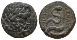Ancient Coins. Pergamon (2nd-1st century BC), Æ.

Weight: 8,4 gr
Diameter: 19,6 mm