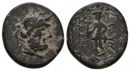 LYCAONIA. Iconium. Ae (1st century BC).

Weight: 5,9 gr
Diameter: 20,3 mm
