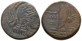 AMISOS. Pontos. 2nd-1st Century B.C. (Time of Mithradates VI).

Weight: 17,9 gr
Diameter: 25,7 mm