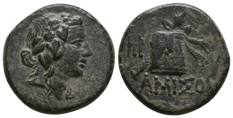 AMISOS. Pontos. 2nd-1st Century B.C. 

Weight: 8,5 gr
Diameter: 22,6 mm