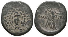PAPHLAGONIA, Amastris. Circa 85-65 BC. Æ.

Weight: 7,9 gr
Diameter: 22,4 mm