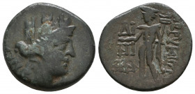 CILICIA, Korykos. Circa 1st century BC. Æ

Weight: 6,3 gr
Diameter: 20,6 mm