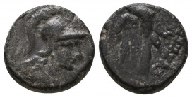 Greek Coins AE.

Weight: 2,9 gr
Diameter: 14,2 mm