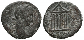 Roman Provincial
Cilicia. Anazarbos. Severus Alexander AD 222-235.
Bronze Æ

Weight: 9,1 gr
Diameter: 23,2 mm