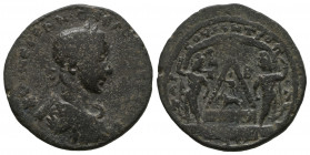 Roman Provincial
CILICIA, Tarsus. Trajan Decius. AD 249-251. Æ.

Weight: 9,3 gr
Diameter: 24,8 mm