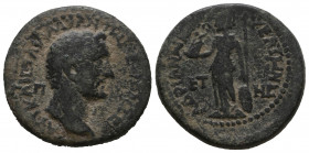 Roman Provincial
Cilicia. Mopsos. Antoninus Pius AD 138-161.
Bronze Æ

Weight: 10,6 gr
Diameter: 25,3 mm