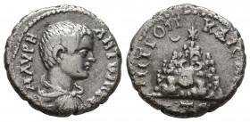 Roman Provincial
Cappadocia. Caesarea - Eusebeia. Caracalla AD 198-217.

Weight: 3,8 gr
Diameter: 18,1 mm