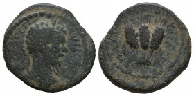 Septimius Severus, Caesarea, Cappadocia. AD 193-211. AE.

Weight: 7,1 gr
Diameter: 22,1 mm
