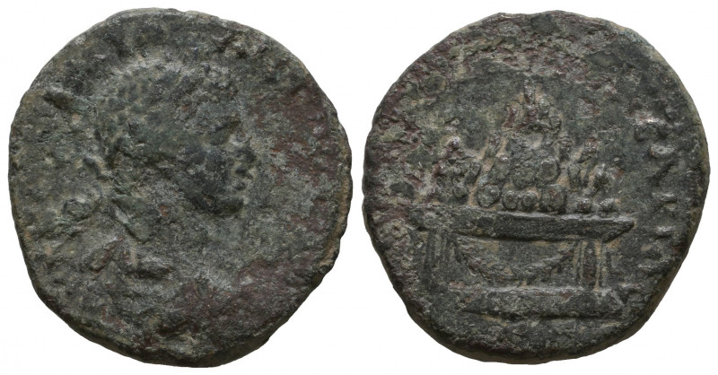 Elagabalus, 218-222 A.D.
AE of CAESAREA in Cappadocia.

Weight: 11,8 gr
Diam...