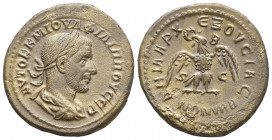 Philippus I (244-249 AD). AR. 249 AD, Antiochia ad Orontem, Syria.

Weight: 12,3 gr
Diameter: 27,1 mm