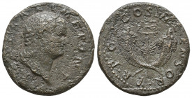 Domitian. As Caesar, AD 69-81. Æ Dupondius. Rome mint.

Weight: 11,6 gr
Diameter: 26,6 mm