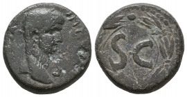 Roman Provincial
Syria, Seleucis and Pieria. Antiochia ad Orontem. Nero. AD 54-68. AE.

Weight: 6,9 gr
Diameter: 19,3 mm