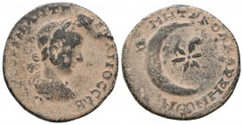 Roman Provincial
Mesopotamia, Carrhae. Gordian III. A.D. 238-244. AE.

Weight: 14,9 gr
Diameter: 29,3 mm