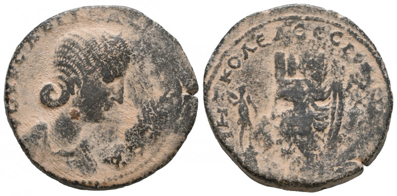 TRANQUILLINA (WIFE OF GORDIAN III). Mesopotamia. Edessa. AE.

Weight: 15,4 gr...