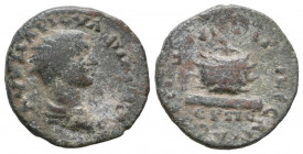 Roman Provincial AE.

Weight: 4,6 gr
Diameter: 20,2 mm