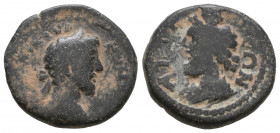 Roman Provincial
JUDAEA, Aelia Capitolina (Jerusalem). Commodus. AD 177-192. Æ

Weight: 6,2 gr
Diameter: 19,8 mm
