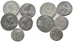 Lot of five (5) Roman Provincial Coins. AE.

Weight: lot
Diameter: lot