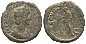 JULIA MAMAEA, mother of Alexander Severus, 222-235 AD. Æ Sestertius.

Weight: 21,8 gr
Diameter: 30,7 mm