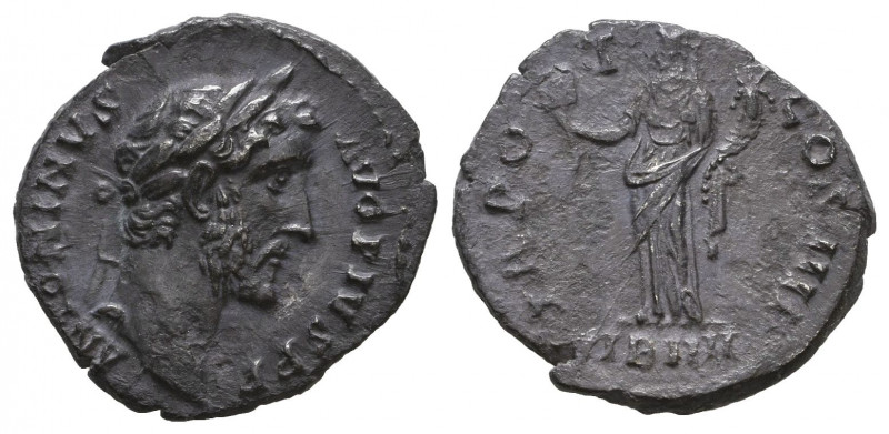 Roman Imperial
Antoninus Pius AD 138-161. AR Denarius.

Weight: 2,9 gr
Diame...