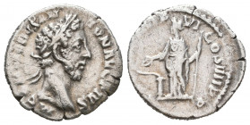 Marcus Aurelius, 161-180. 
Denarius, AR

Weight: 2,4 gr
Diameter: 17,4 mm