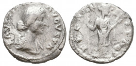 Faustina II AR Denarius. AD 147-150.

Weight: 2,6 gr
Diameter: 17,8 mm