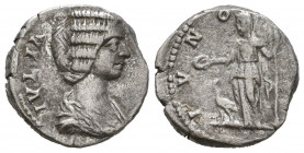 Roman Imperial
Julia Domna AD 193-211. AR Denarius.

Weight: 2,9 gr
Diameter: 15,8 mm