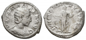 Julia Mamaea. AD 222-235.
AR Denarius.

Weight: 2,9 gr
Diameter: 19,9 mm