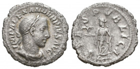 Severus Alexander, (221-222 AD). AR Denarius

Weight: 2,5 gr
Diameter: 20,8 mm