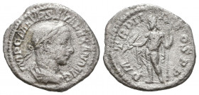 Severus Alexander, (221-222 AD). AR Denarius

Weight: 1,8 gr
Diameter: 19,9 mm