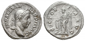 Severus Alexander, (221-222 AD). AR Denarius

Weight: 2,6 gr
Diameter: 19,9 mm