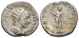 Ancients Roman Imperial
Gordian III (AD 238-244). AR antoninianus.

Weight: 2,7 gr
Diameter: 21,7 mm