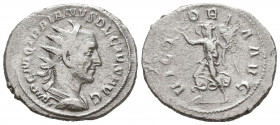 Trajan Decius (AD 249-251). AR antoninianus.

Weight: 4,8 gr
Diameter: 24,3 mm